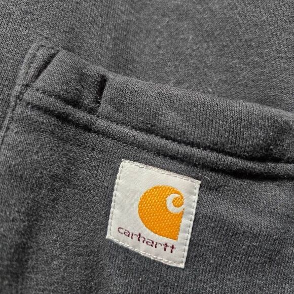 Carhartt Black Fleece Crewneck Original Fit Sweatshirt - Picture 3 of 6